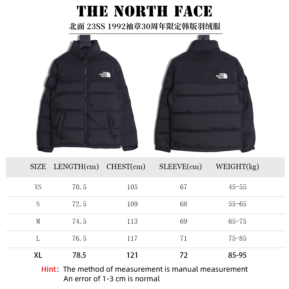 The North Face 23SS 1992 Armband 30th Anniversary Limited Edition Korean Down Jacket