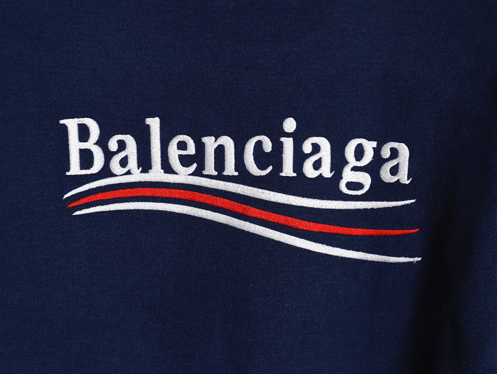 Balenciaga 23Fw embroidered cola knit sweater
