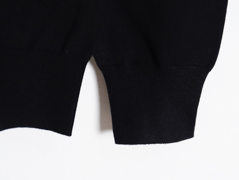 Balenciaga 23Fw embroidered cola knit sweater