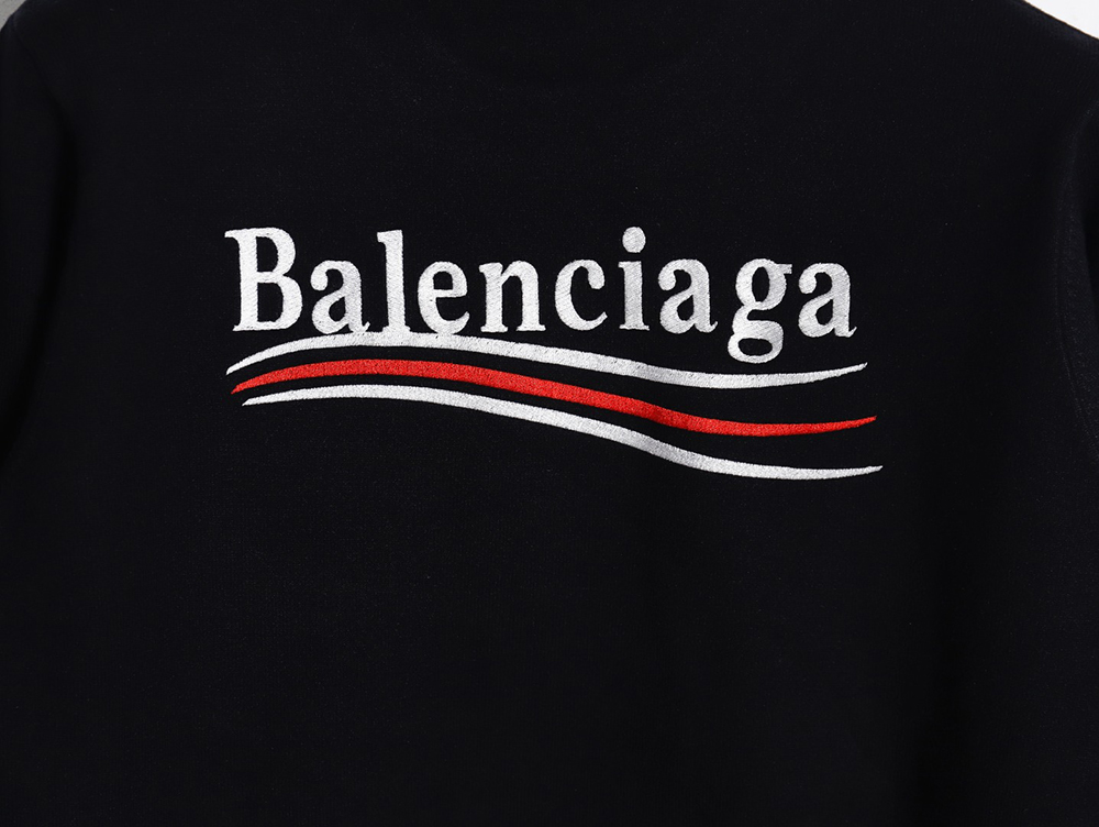 Balenciaga 23Fw embroidered cola knit sweater