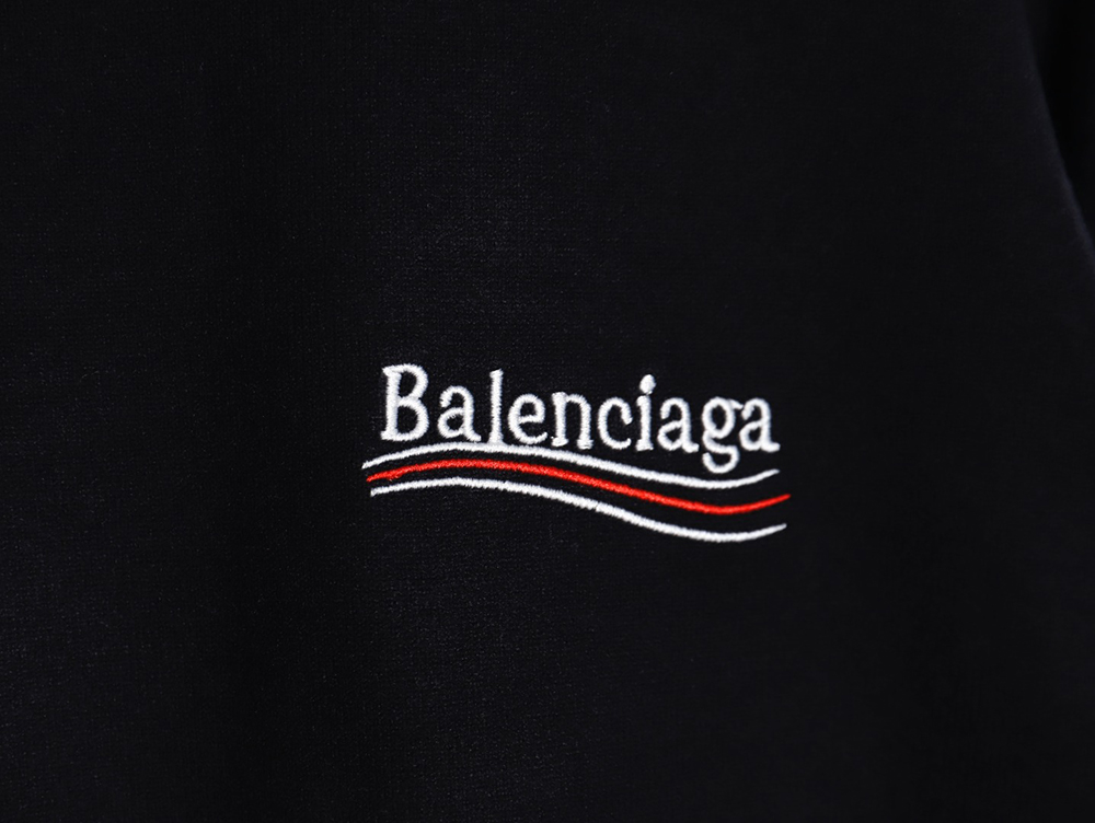 Balenciaga 23Fw embroidered cola knit sweater
