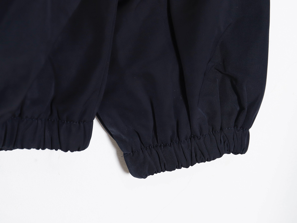 Gucci new color block sleeve detachable hooded jacket