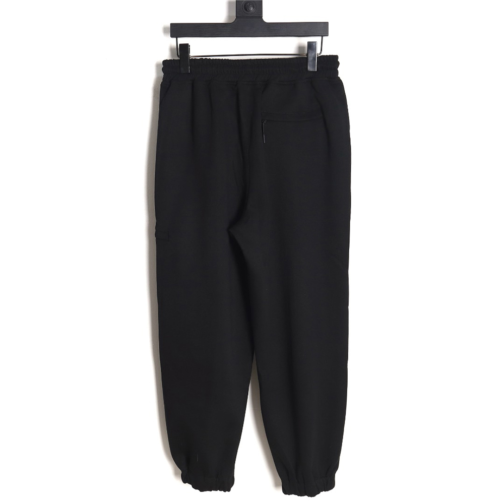 Prada triangle logo side pocket anklets