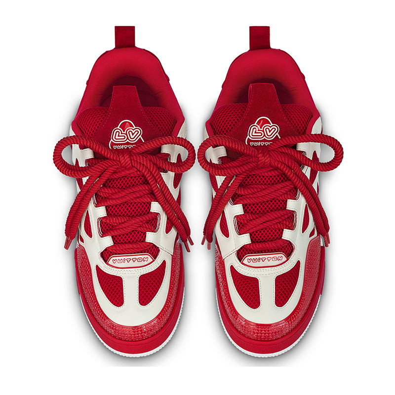 Louis Vuitton LV Skate Sneaker Red White