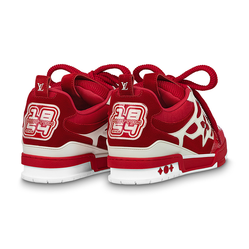 Louis Vuitton LV Skate Sneaker Red White