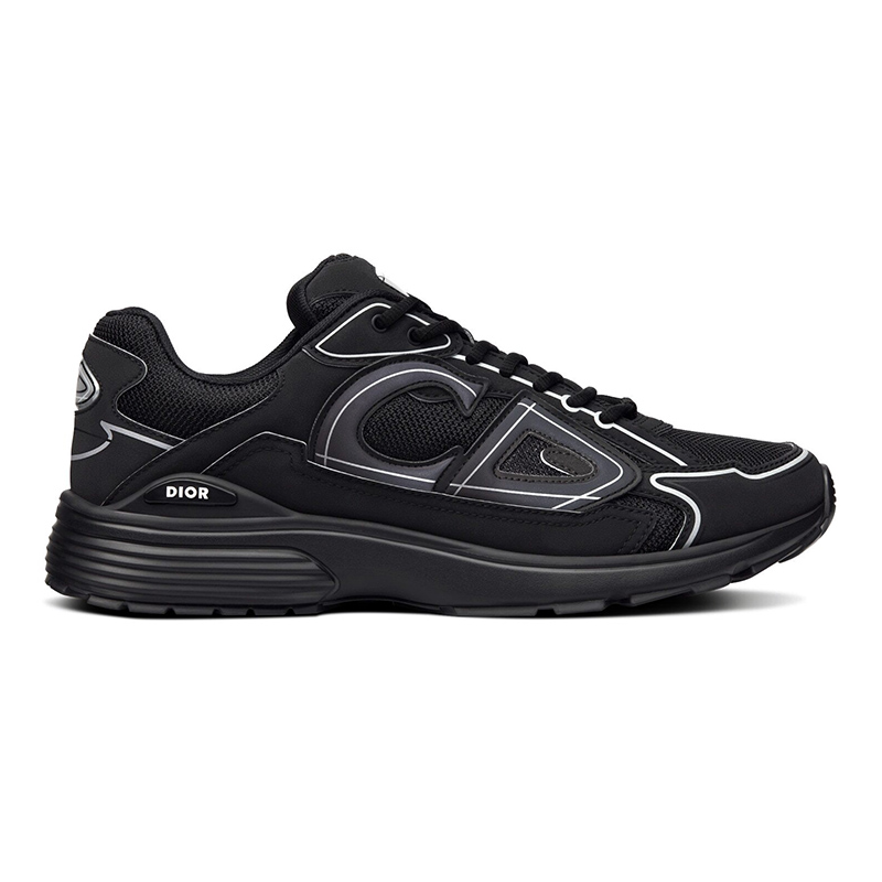 Dior Essentials B30 SNEAKER Black Mesh and Technical Fabric