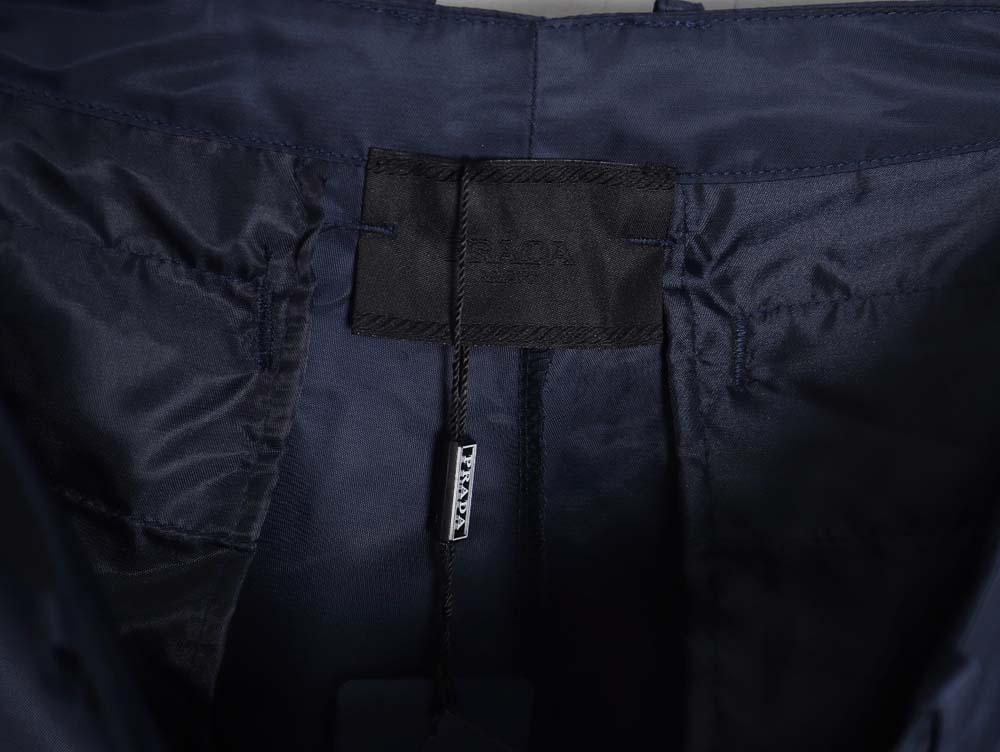PRADA Prada\Prada Prada nylon pocket straight wide-leg pants