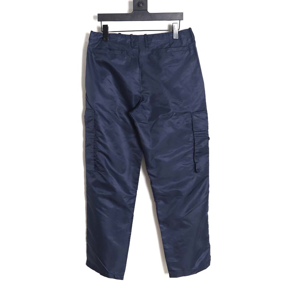 PRADA Prada\Prada Prada nylon pocket straight wide-leg pants