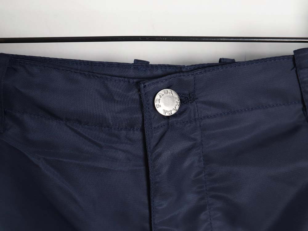 PRADA Prada\Prada Prada nylon pocket straight wide-leg pants