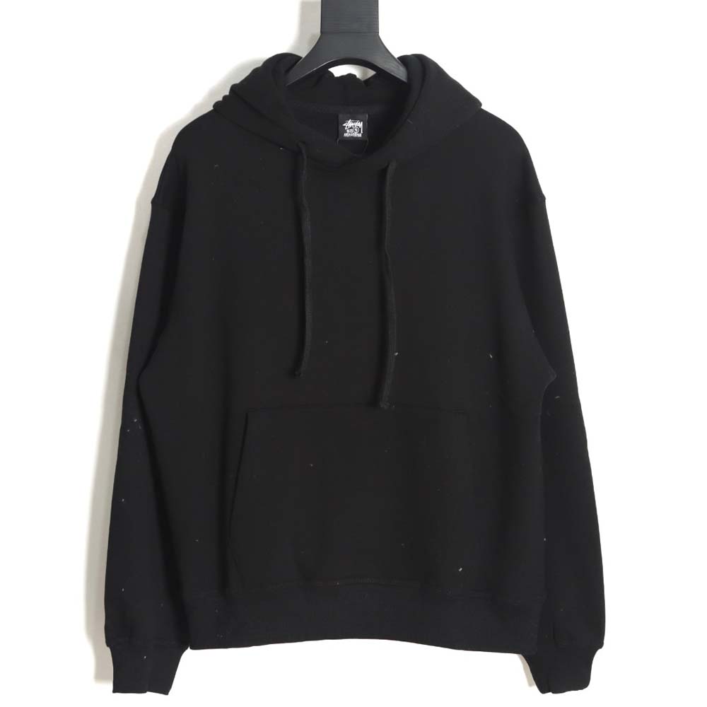 STUSSY Stussy Stussy letter logo embroidered hoodie_CM_1,Stussy