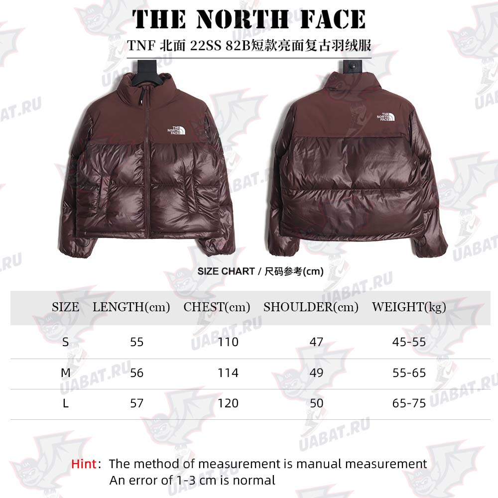 THE NORTH FACE TNF \THE NORTH FACE TNF 22SS 82B short shiny retro down jacket