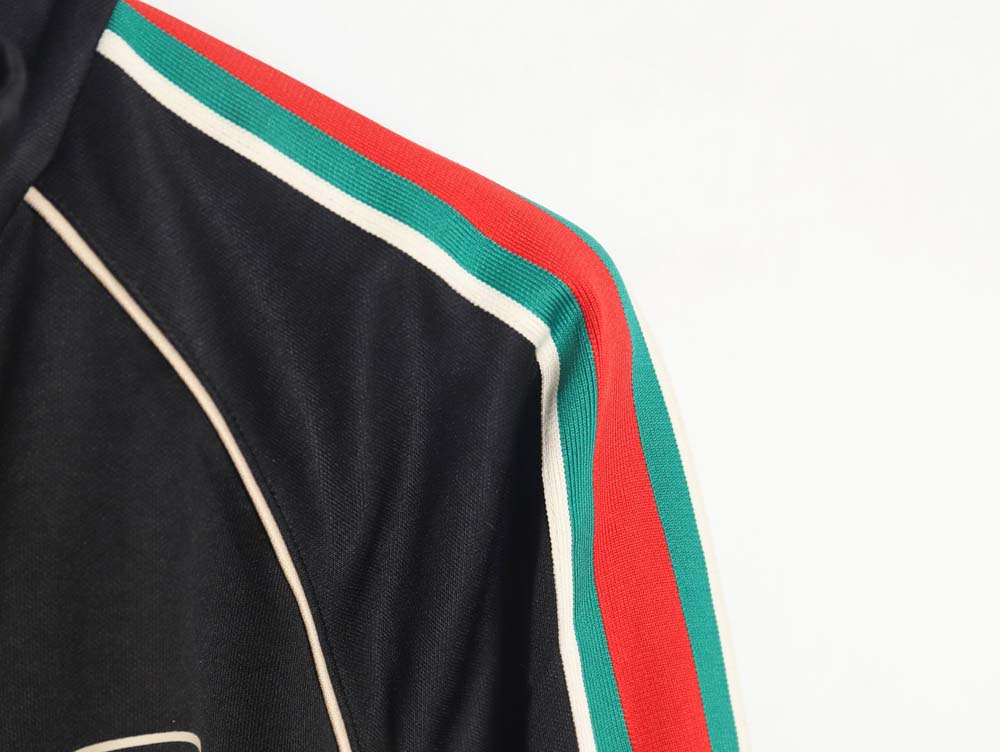 GUCCI\Gucci Gucci classic red and green webbing suit jacket