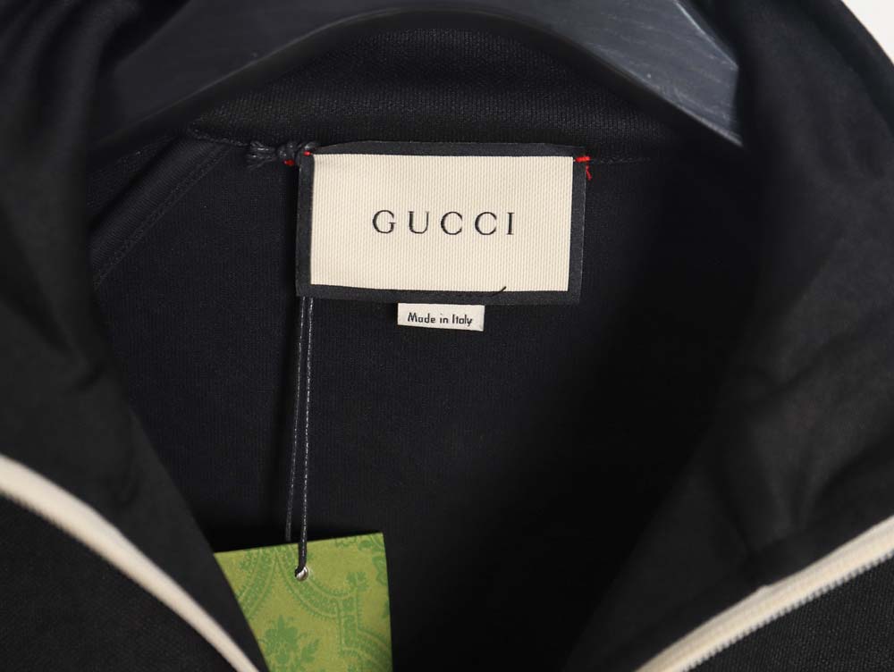 GUCCI\Gucci Gucci classic red and green webbing suit jacket