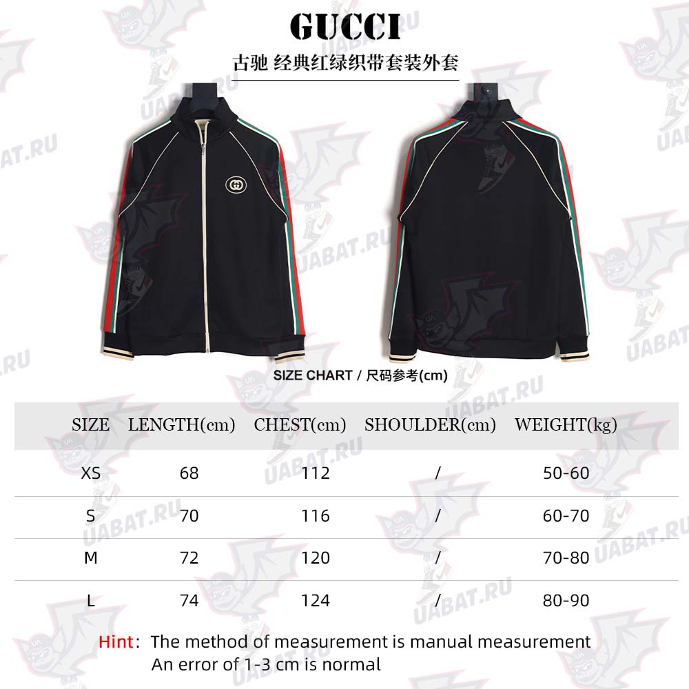 GUCCI\Gucci Gucci classic red and green webbing suit jacket