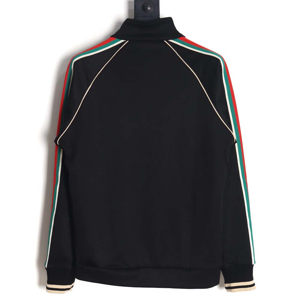 GUCCI\Gucci Gucci classic red and green webbing suit jacket