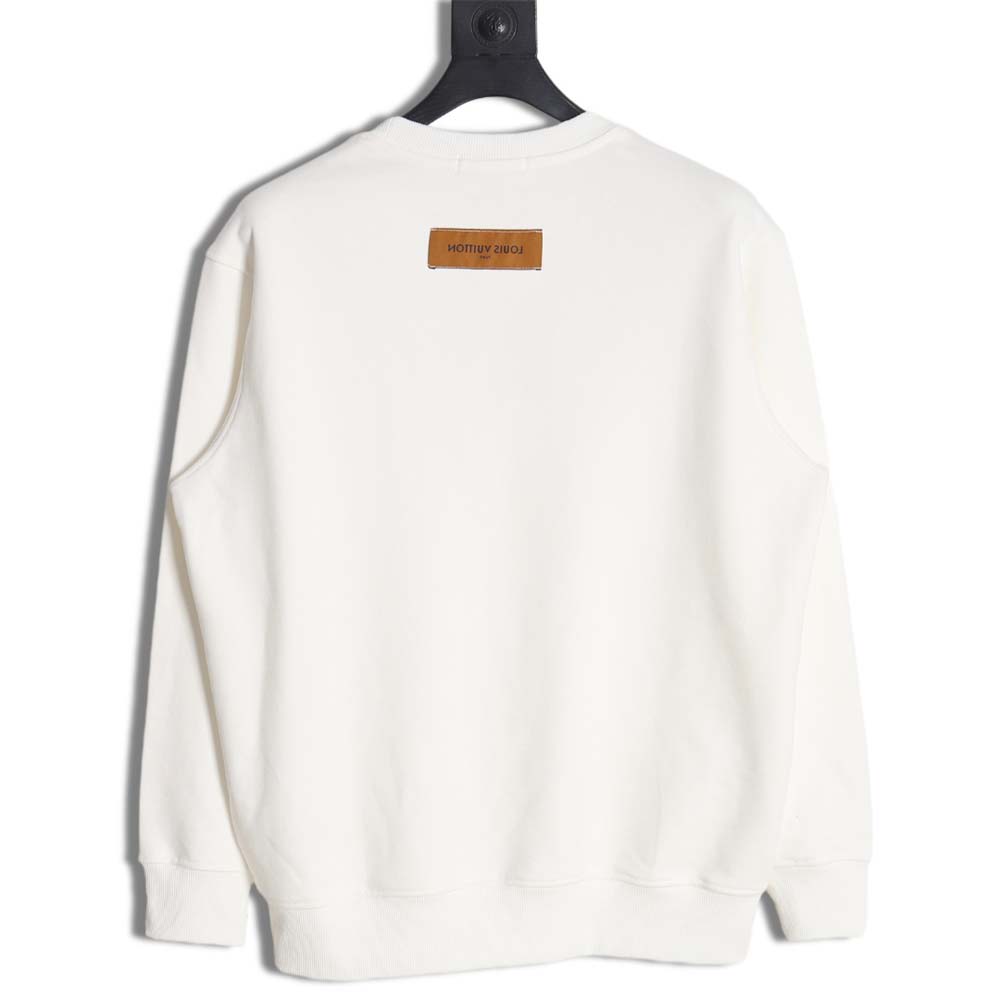 LOUIS VUITTON LV Louis Vuitton\Louis Vuitton LV Louis Vuitton 23FW graffiti print crew neck sweatshirt