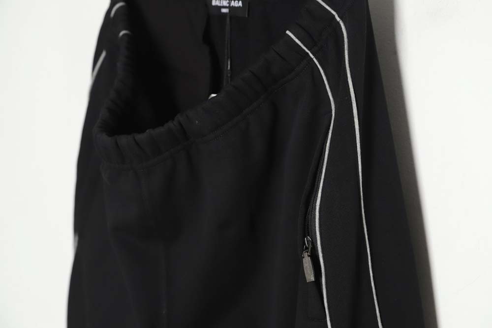 BALENCIAGA Balenciaga\Balenciaga 22FW Sport B basic letter line embroidered trousers