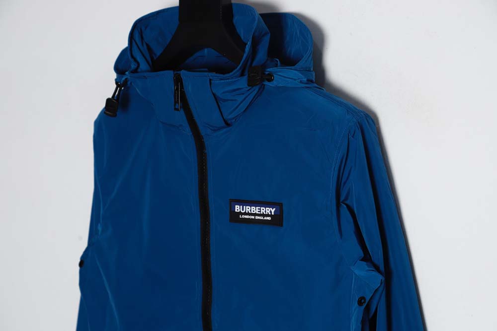 BURBERRY BBR\Burberry 23FW classic silicone windbreaker jacket