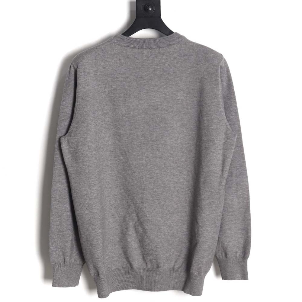 BURBERRY BBR\Burberry 23Fw towel embroidered circle neck sweater_CM_1