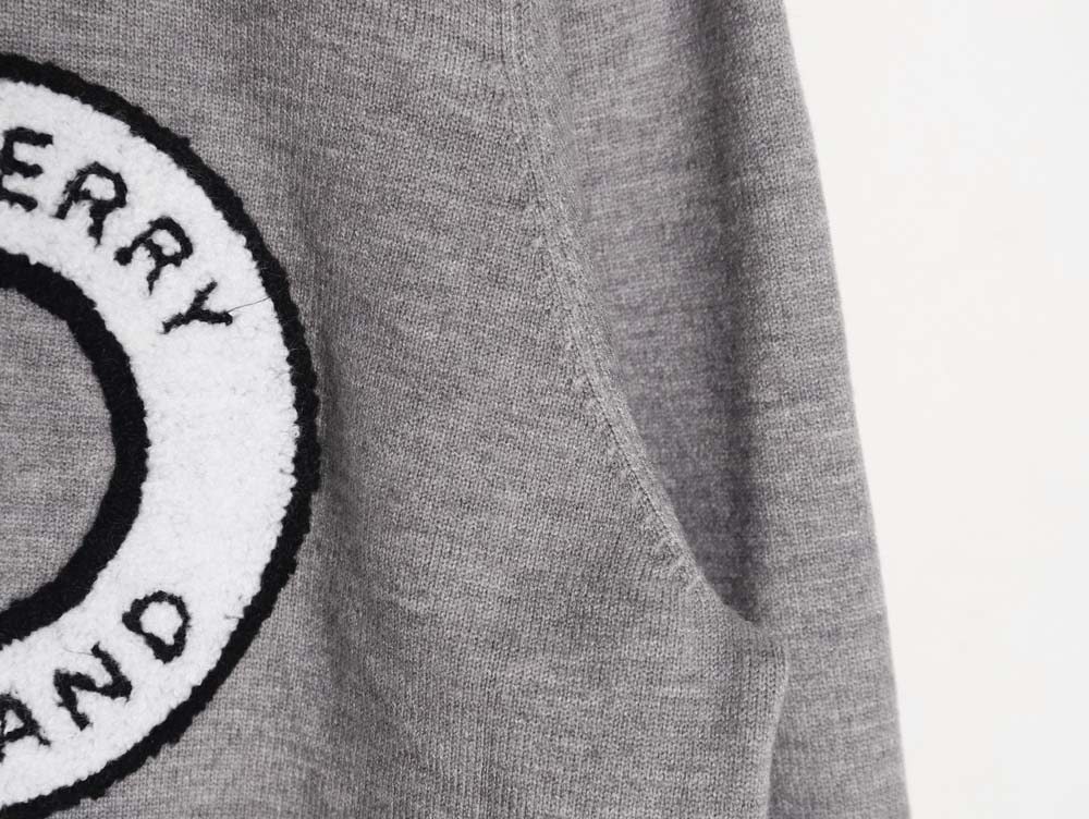 BURBERRY BBR\Burberry 23Fw towel embroidered circle neck sweater_CM_1