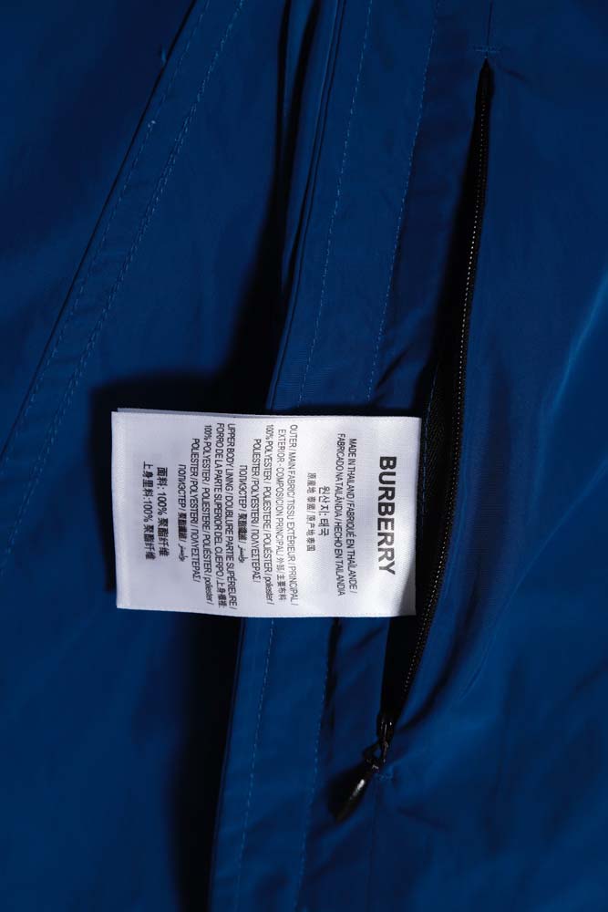 BURBERRY BBR\Burberry 23FW classic silicone windbreaker jacket