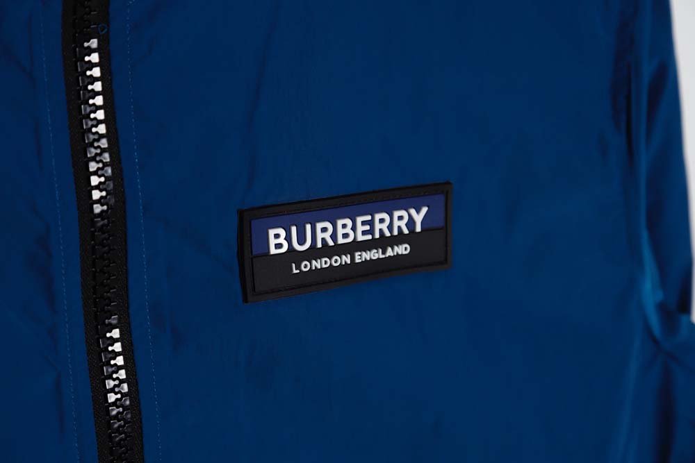 BURBERRY BBR\Burberry 23FW classic silicone windbreaker jacket