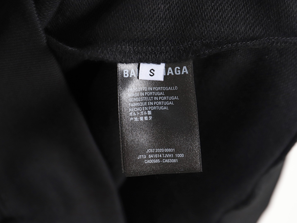 Balenciaga 23Fw graffiti lettering print crew neck sweatshirt