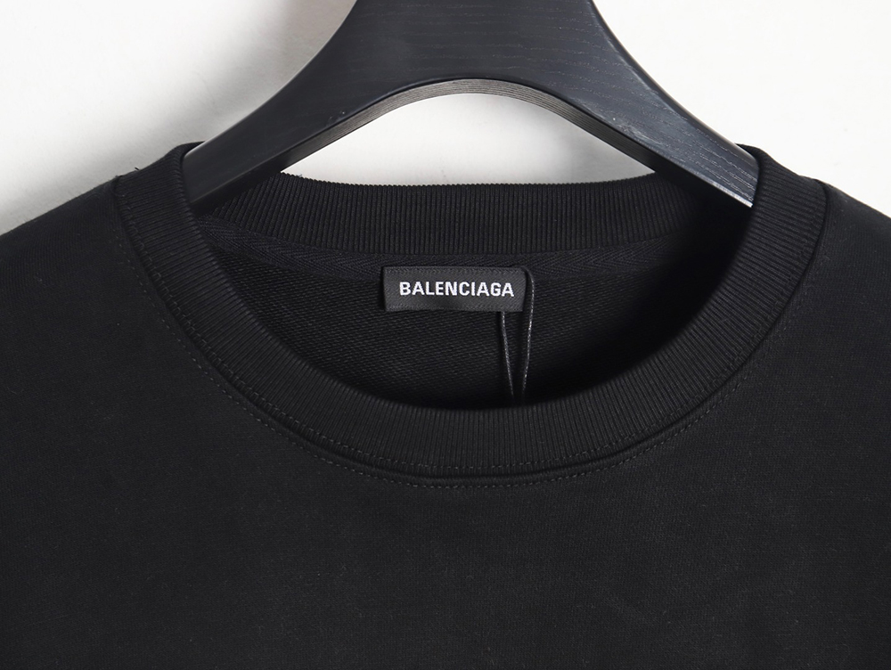 Balenciaga 23Fw graffiti lettering print crew neck sweatshirt