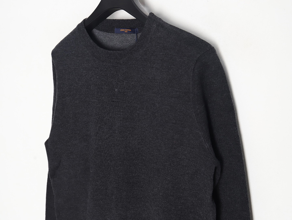 Louis Vuitton logo print crew neck sweater