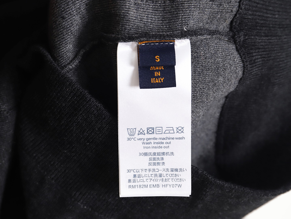 Louis Vuitton logo print crew neck sweater