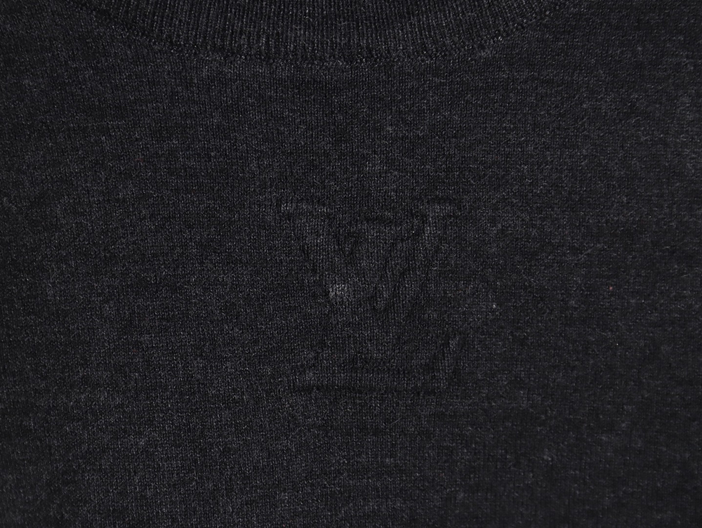 Louis Vuitton logo print crew neck sweater