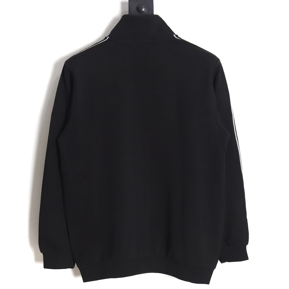 Prada 23Fw triangle logo side webbing suit jacket