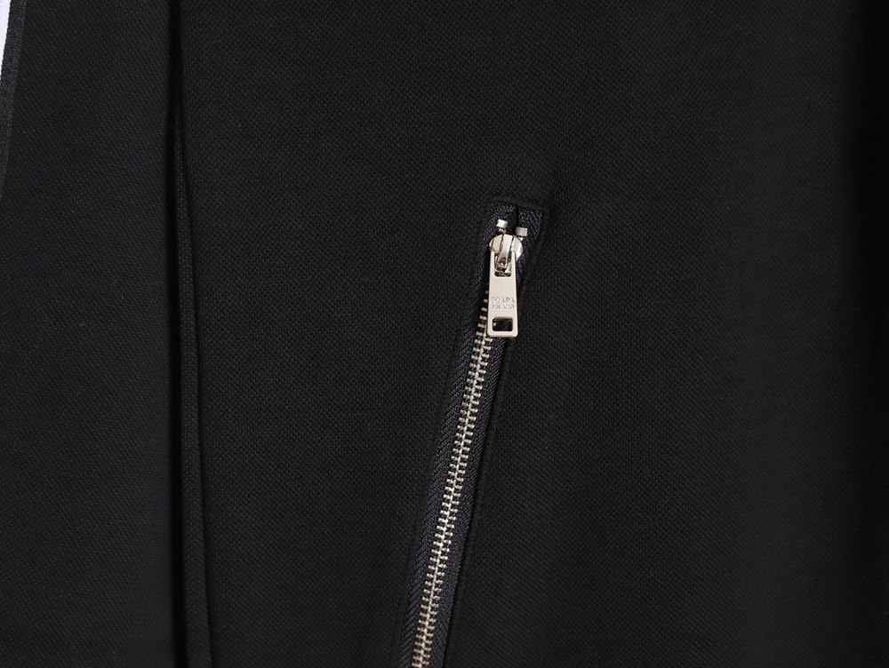 Prada 23Fw triangle logo side webbing suit jacket