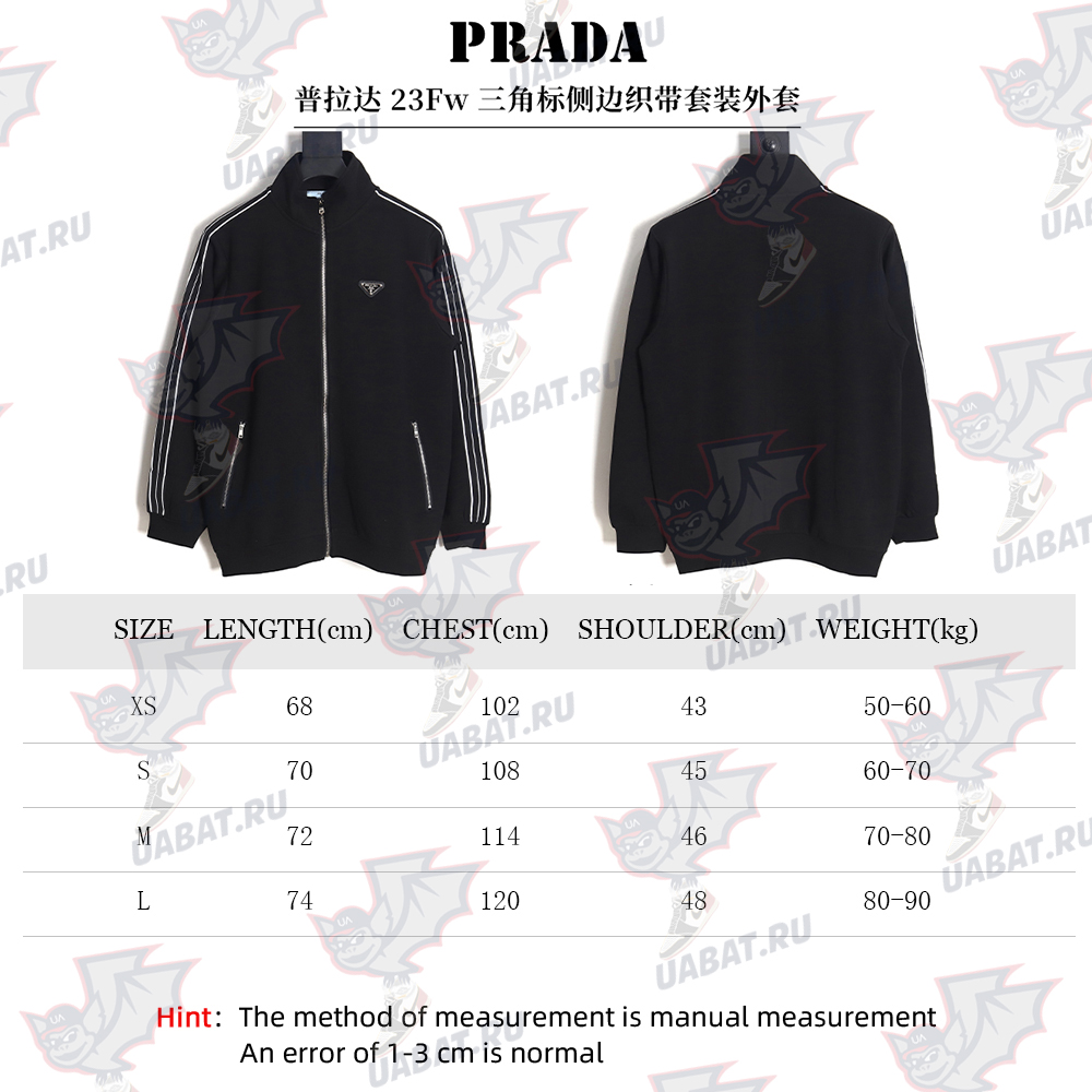 Prada 23Fw triangle logo side webbing suit jacket