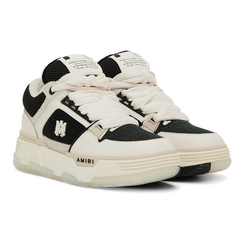 AMIRI White & Black MA-1 Sneakers
