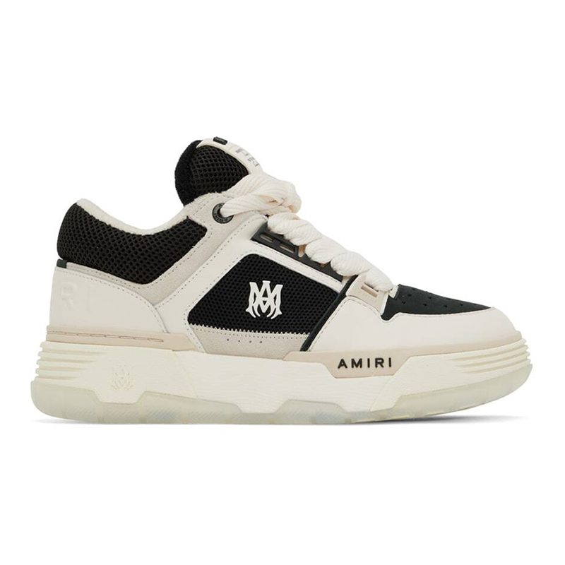 AMIRI White & Black MA-1 Sneakers