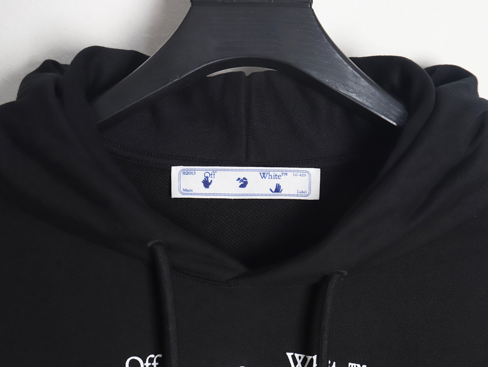OFF-WHITE Acrylic Arrow Hoodie