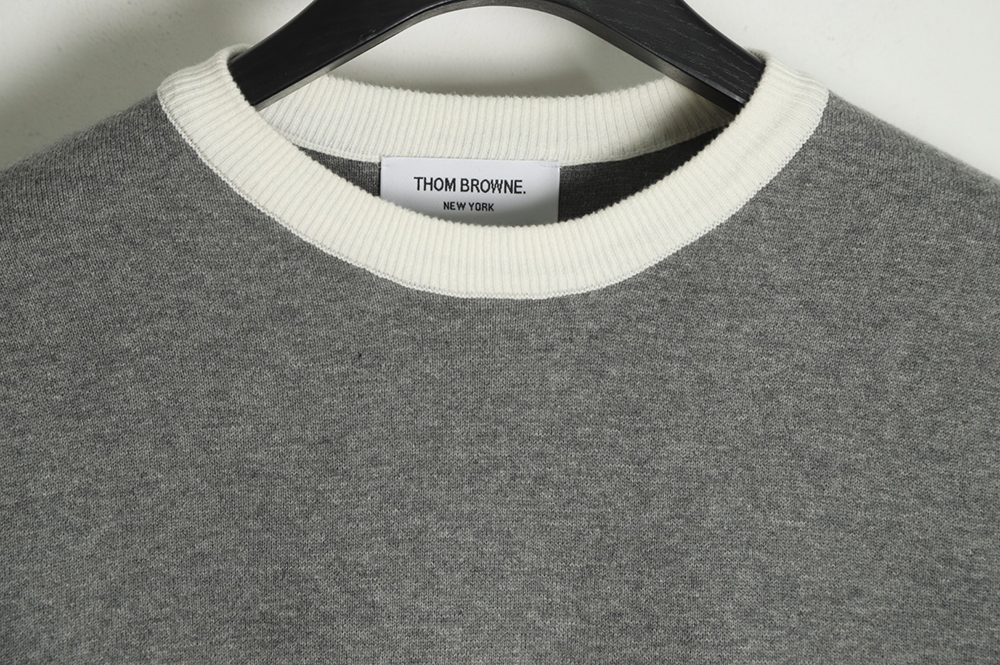 Thom Browne 22FW dog walking crew neck sweater