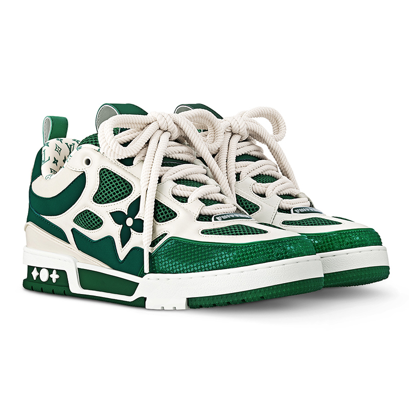 Louis Vuitton LV Skate Sneaker Green White