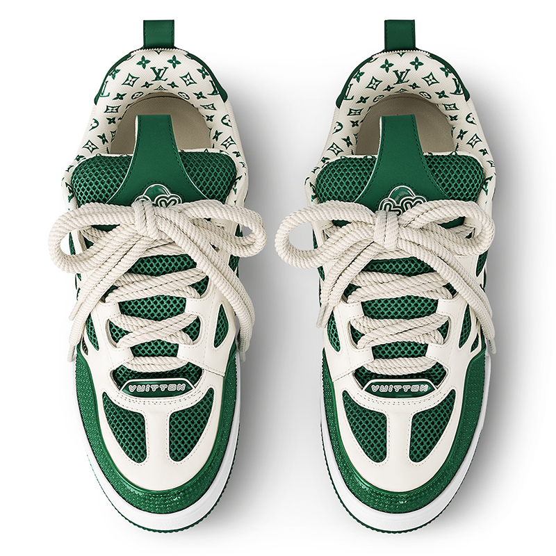 Louis Vuitton LV Skate Sneaker Green White