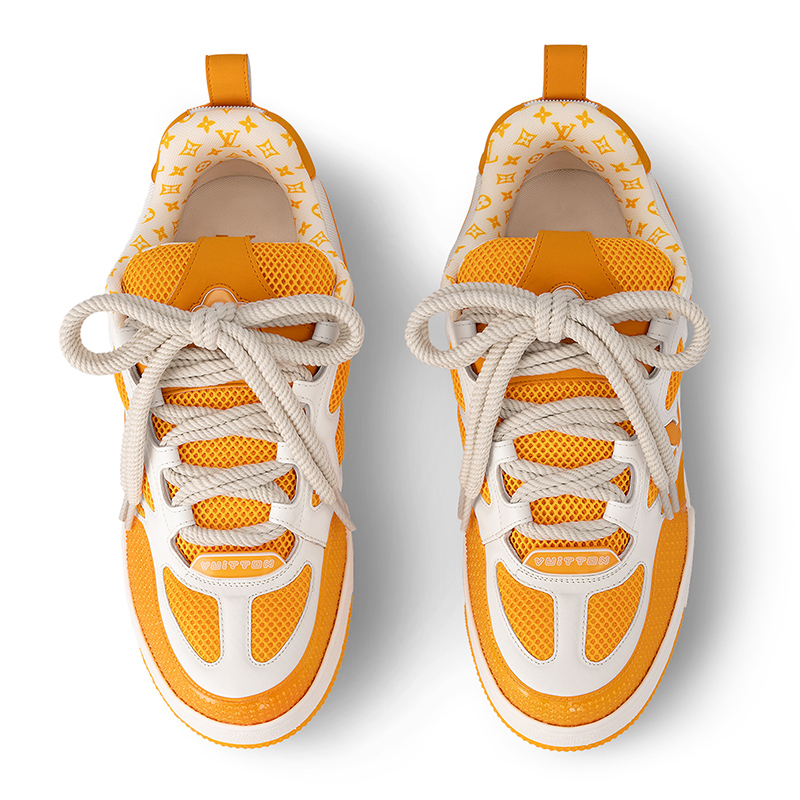 Louis Vuitton LV Skate Sneaker Yellow White