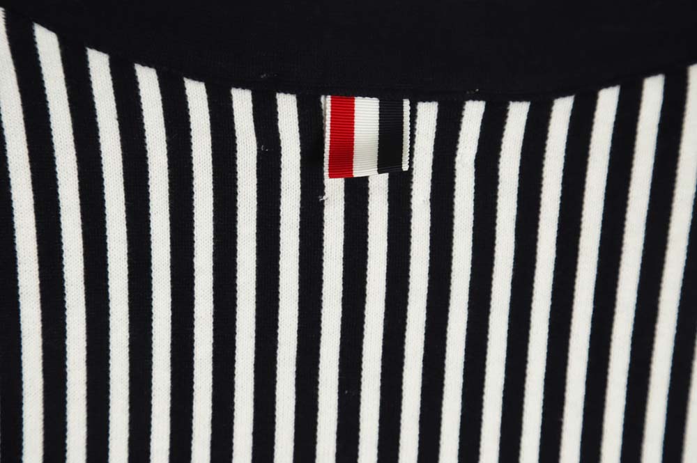 Thom Browne TB 22FW striped long-sleeved cardigan_CM_1