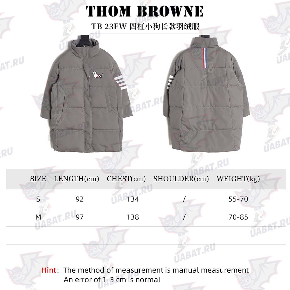 Thom Browne TB 23FW four-bar puppy long down jacket_CM_1