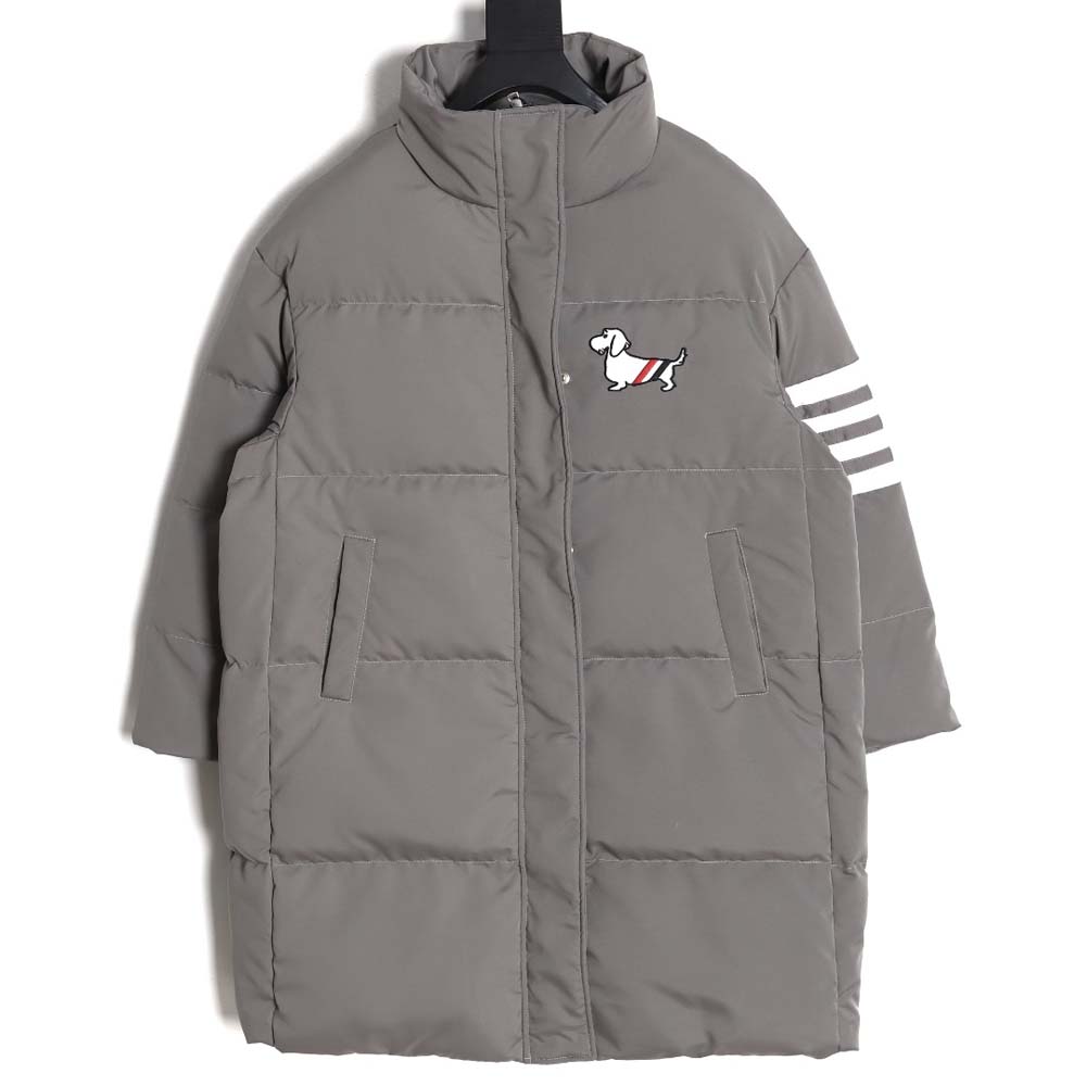 Thom Browne TB 23FW four-bar puppy long down jacket_CM_1