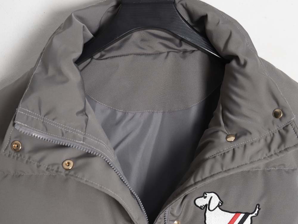 Thom Browne TB 23FW four-bar puppy long down jacket_CM_1