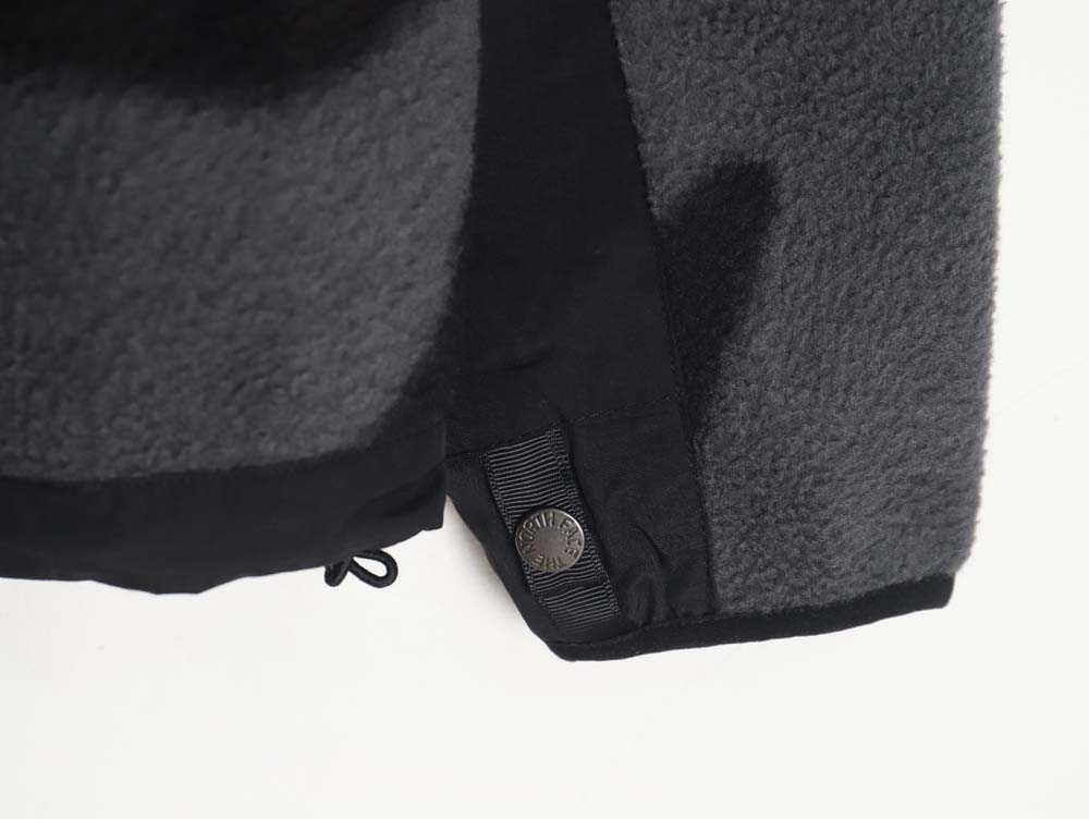 The North Face x KAWS North Face joint model FW23 1995 Denali Logo printed color block zipper fleece long-sleeved jacket_CM_1