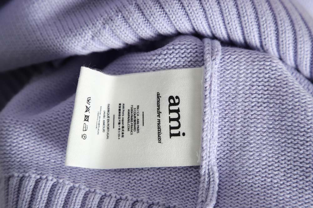 AMI PARIS 21FW love embroidered crew neck sweater_CM_1