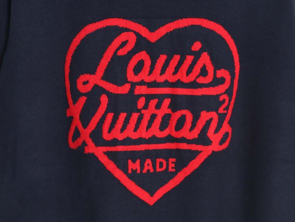 Louis Vuitton 23Fw love jacquard crew neck sweater_CM_1