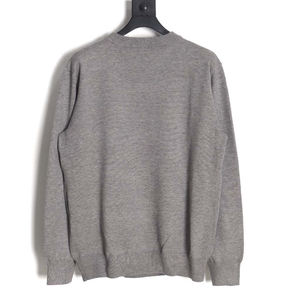 Louis Vuitton Louis Vuitton 23Fw love jacquard crew neck sweater