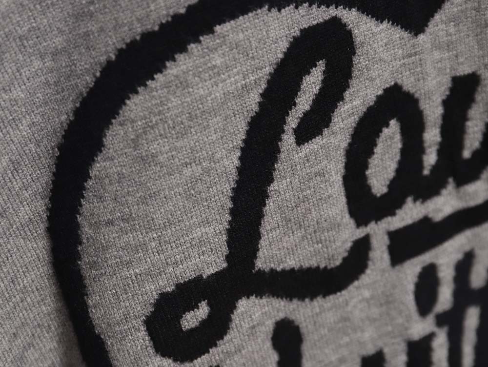 Louis Vuitton Louis Vuitton 23Fw love jacquard crew neck sweater